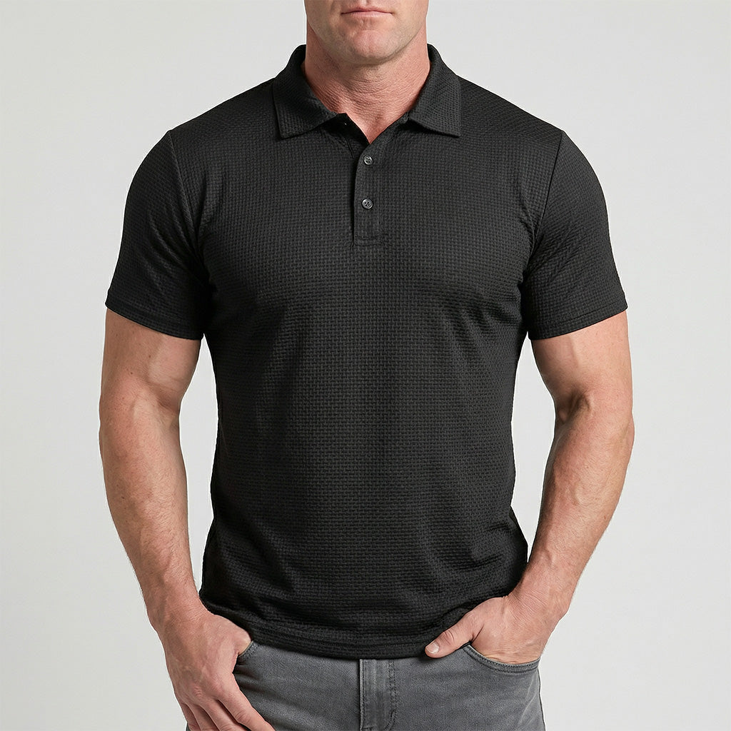 Capi - Camisa polo ultra cómoda para hombre