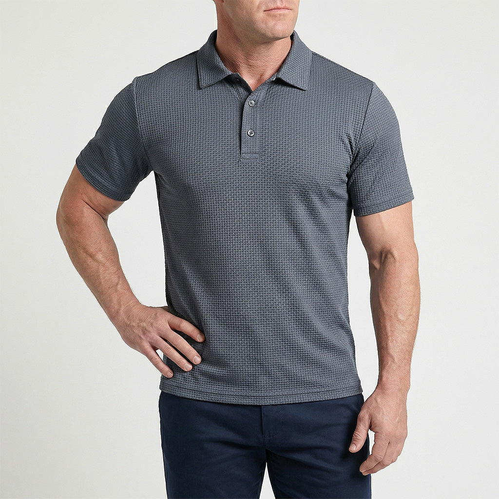 Capi - Camisa polo ultra cómoda para hombre