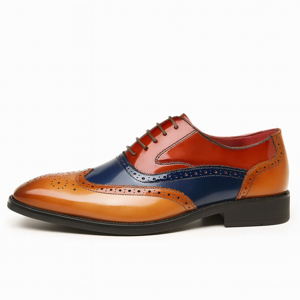 ZAPATOS BROGUES CON PUNTA ALAR VINTAGE DE RHODES