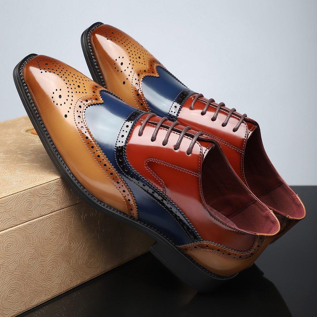 ZAPATOS BROGUES CON PUNTA ALAR VINTAGE DE RHODES