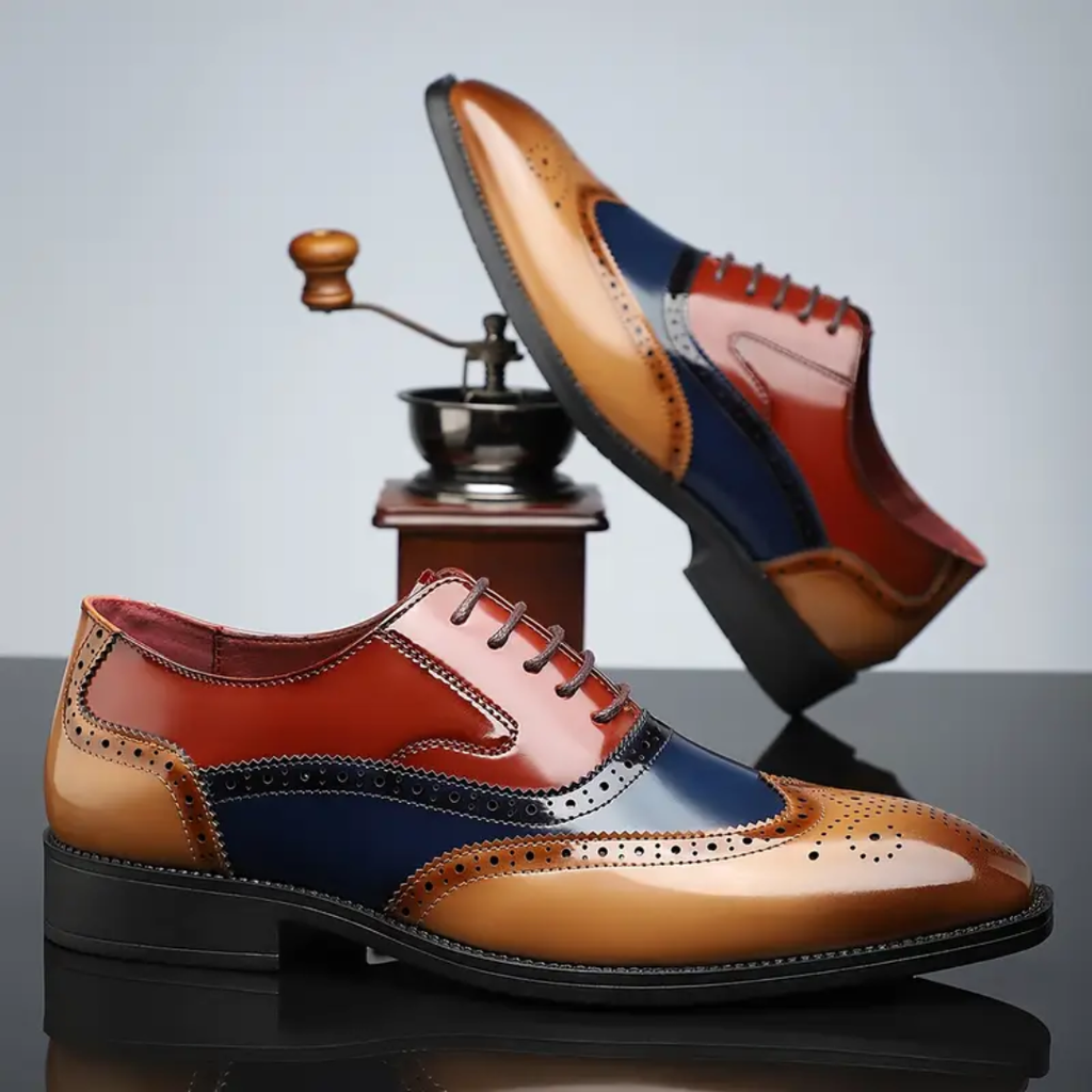 ZAPATOS BROGUES CON PUNTA ALAR VINTAGE DE RHODES
