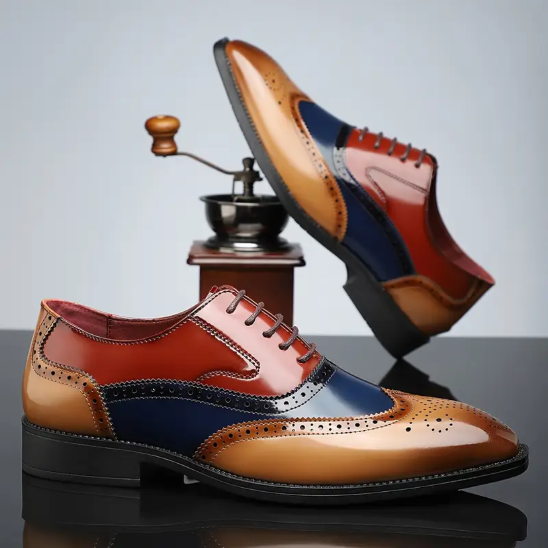 ZAPATOS BROGUES CON PUNTA ALAR VINTAGE DE RHODES