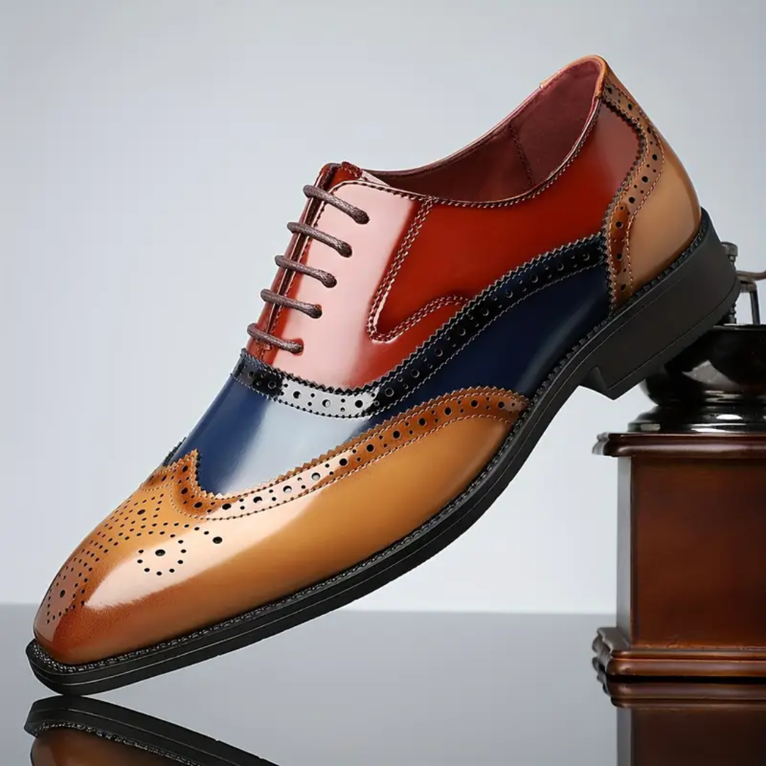 ZAPATOS BROGUES CON PUNTA ALAR VINTAGE DE RHODES