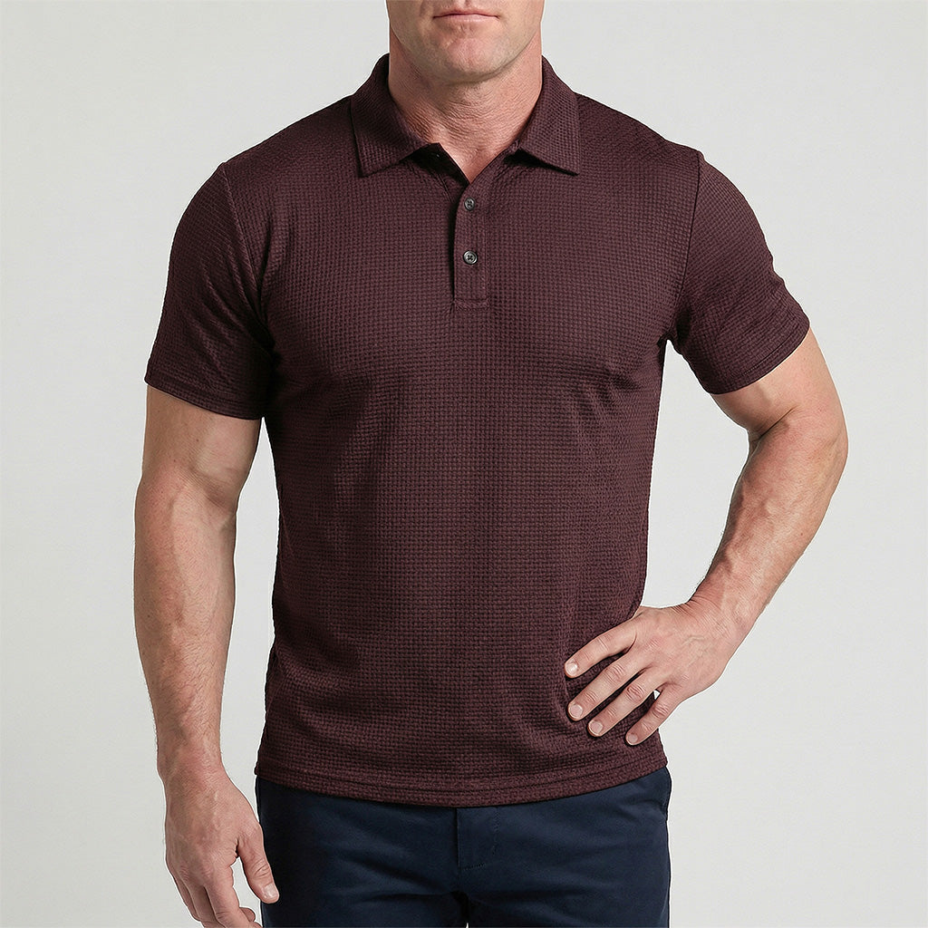 Capi - Camisa polo ultra cómoda para hombre