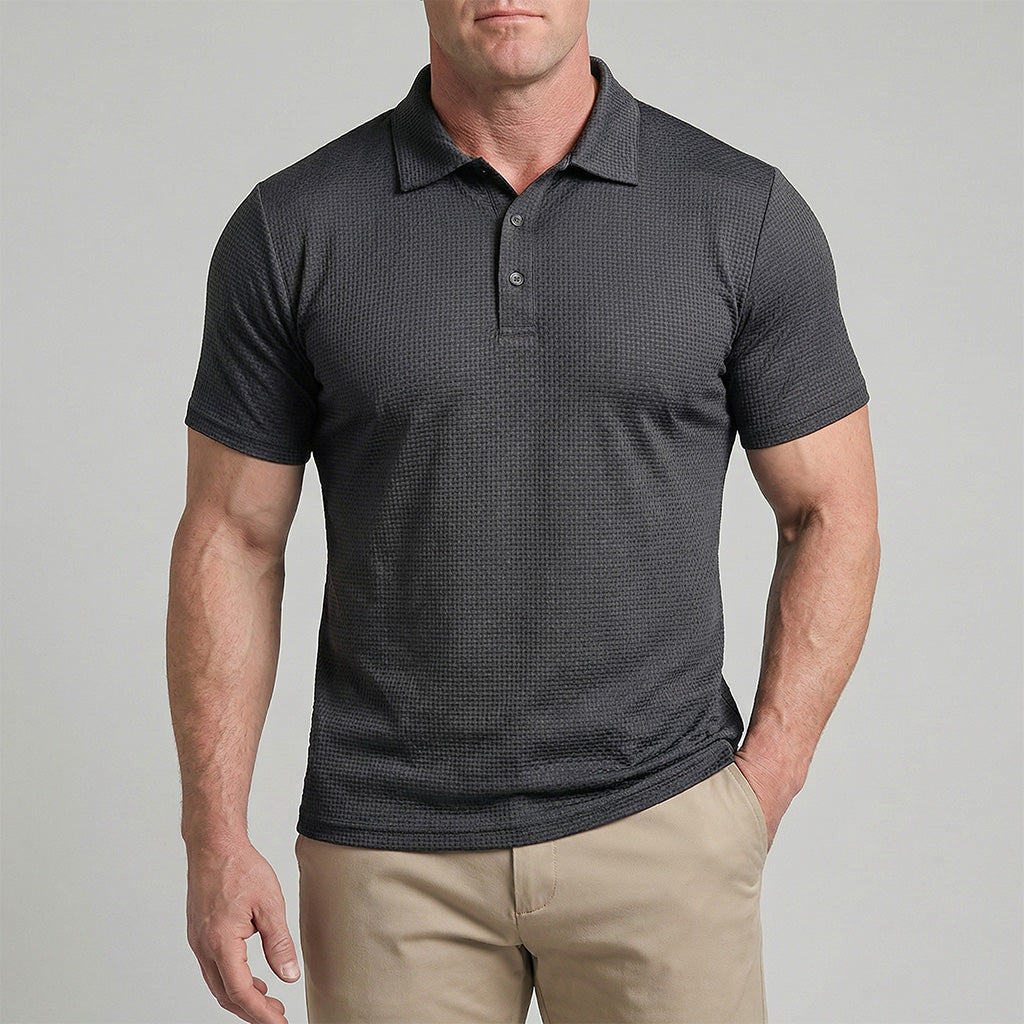 Capi - Camisa polo ultra cómoda para hombre