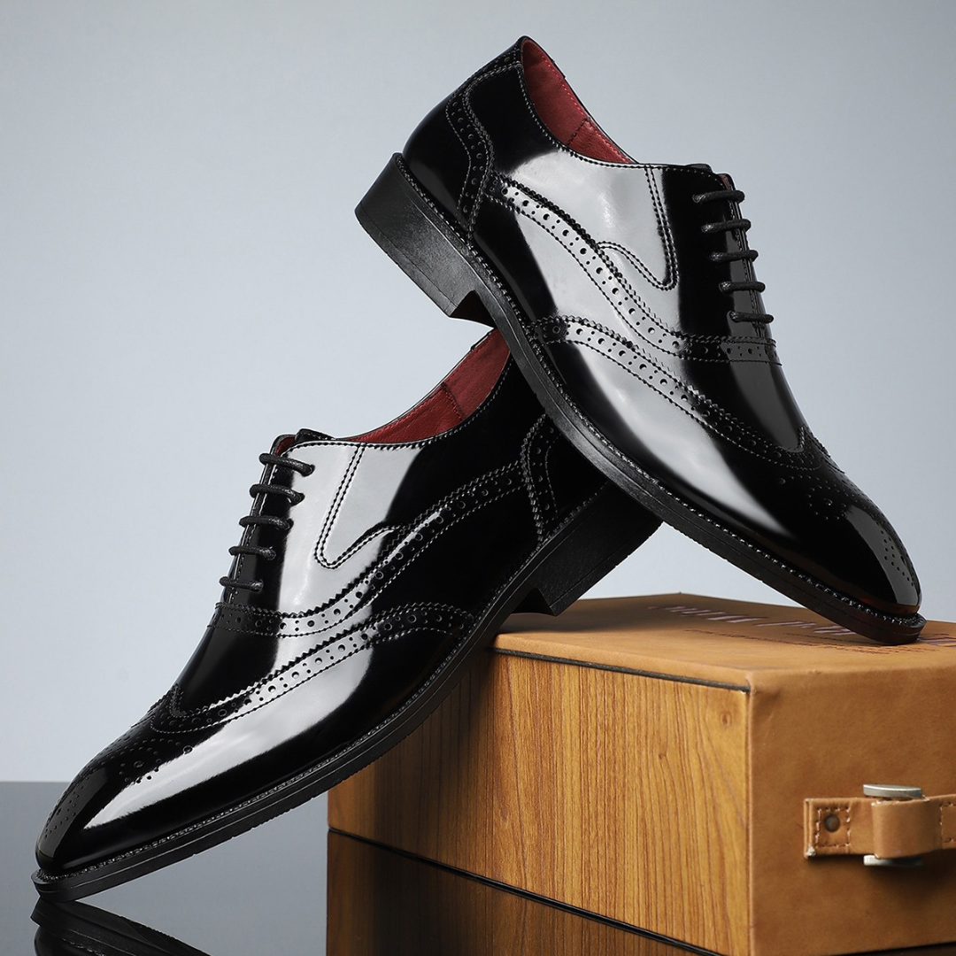 ZAPATOS BROGUES CON PUNTA ALAR VINTAGE DE RHODES