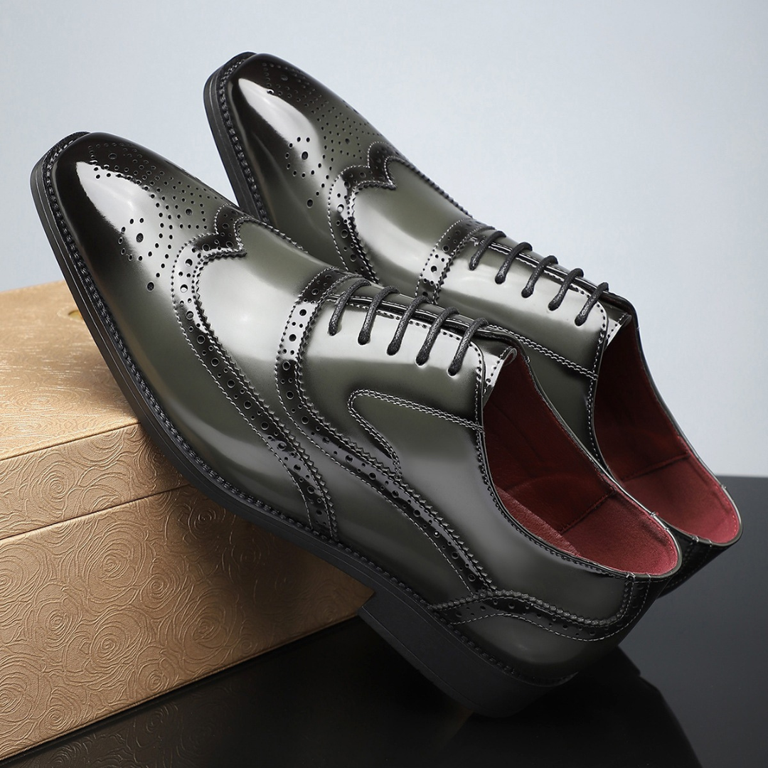 ZAPATOS BROGUES CON PUNTA ALAR VINTAGE DE RHODES