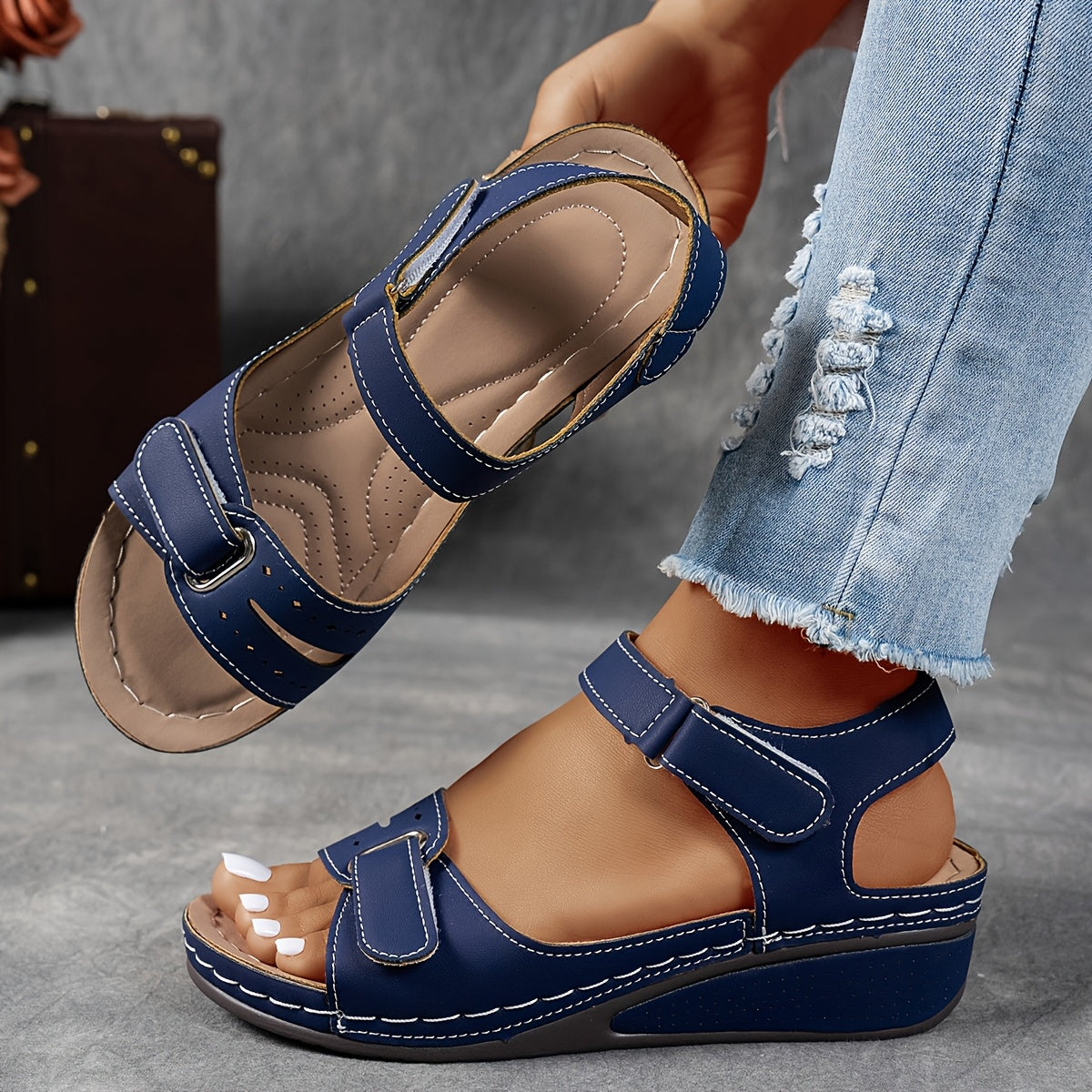 SANDALIAS CON SOPORTE SORELLA