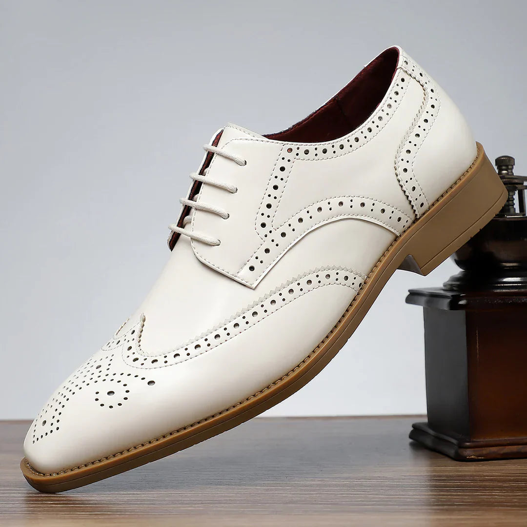 ZAPATOS BROGUES CON PUNTA ALAR VINTAGE DE RHODES