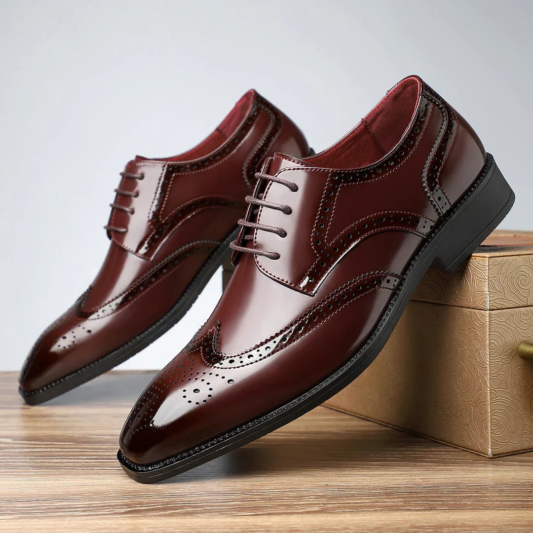 ZAPATOS BROGUES CON PUNTA ALAR VINTAGE DE RHODES