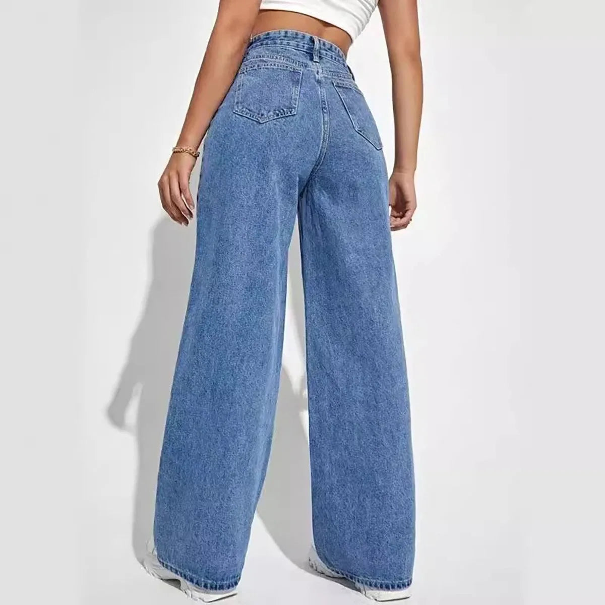 Baggy Straight Jeans-sofie