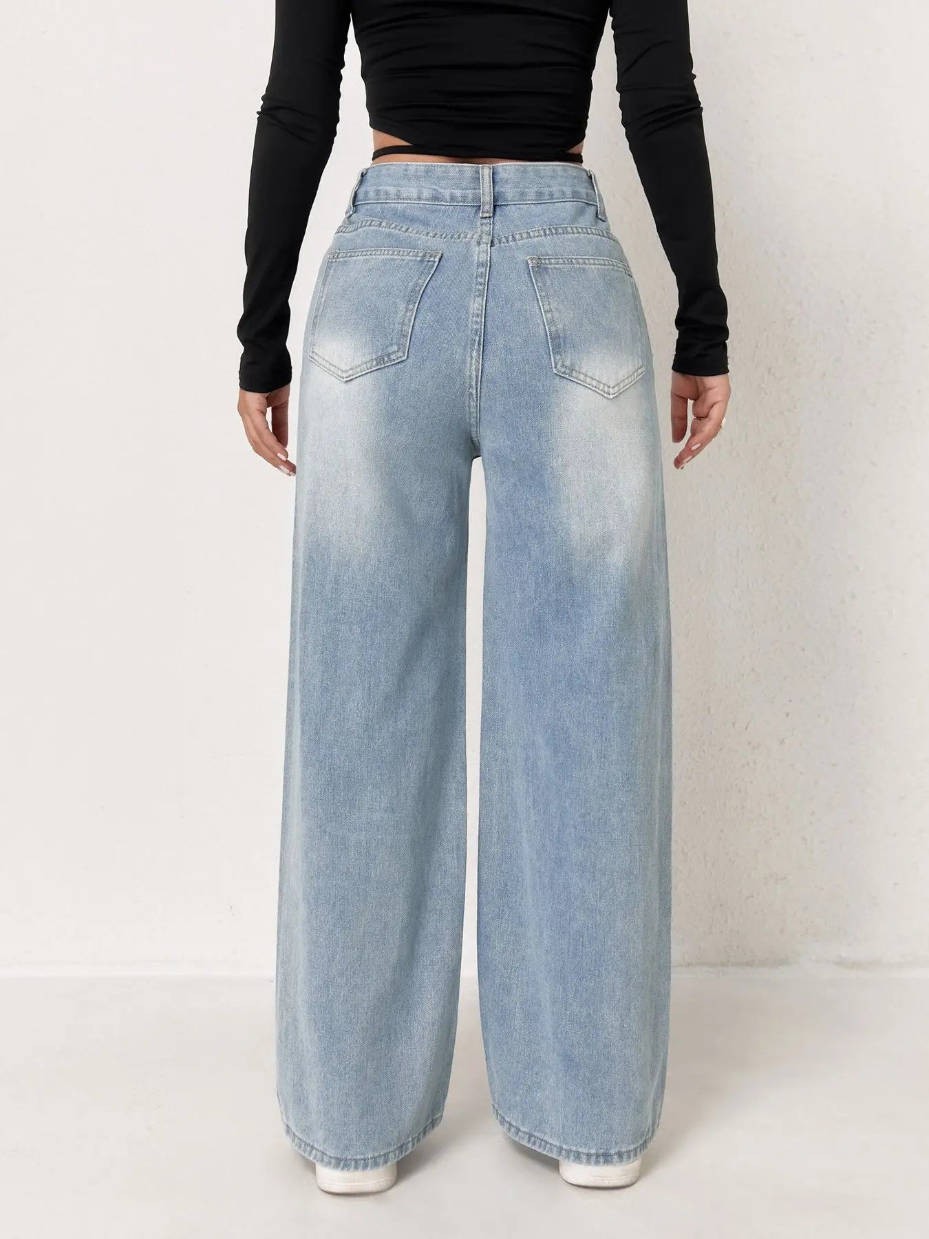 Vaqueros Leg Denim- aurora