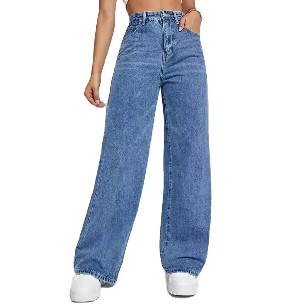 Baggy Straight Jeans-sofie
