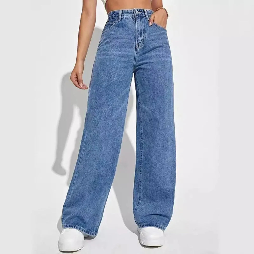 Baggy Straight Jeans-sofie