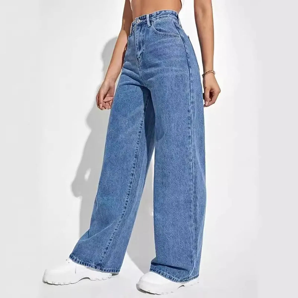 Baggy Straight Jeans-sofie