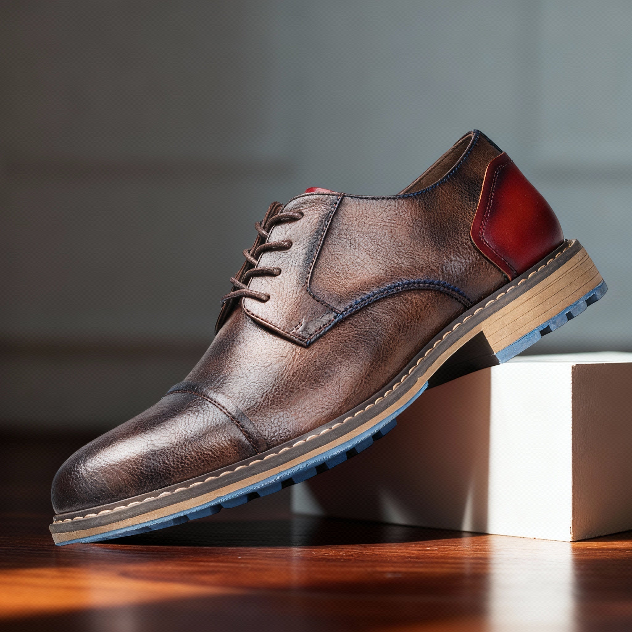 DERBIES MARLOWE CON PUNTA DE CABEZA