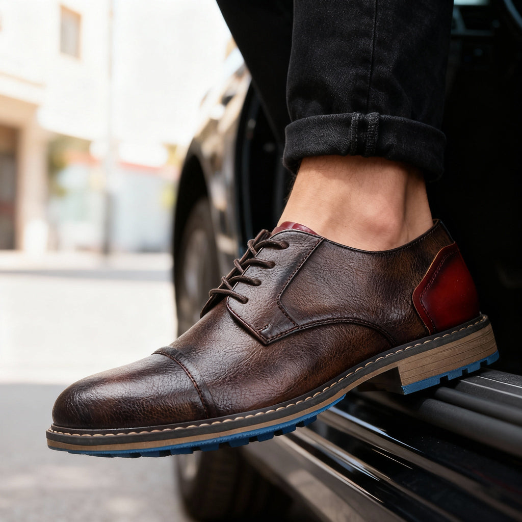 DERBIES MARLOWE CON PUNTA DE CABEZA