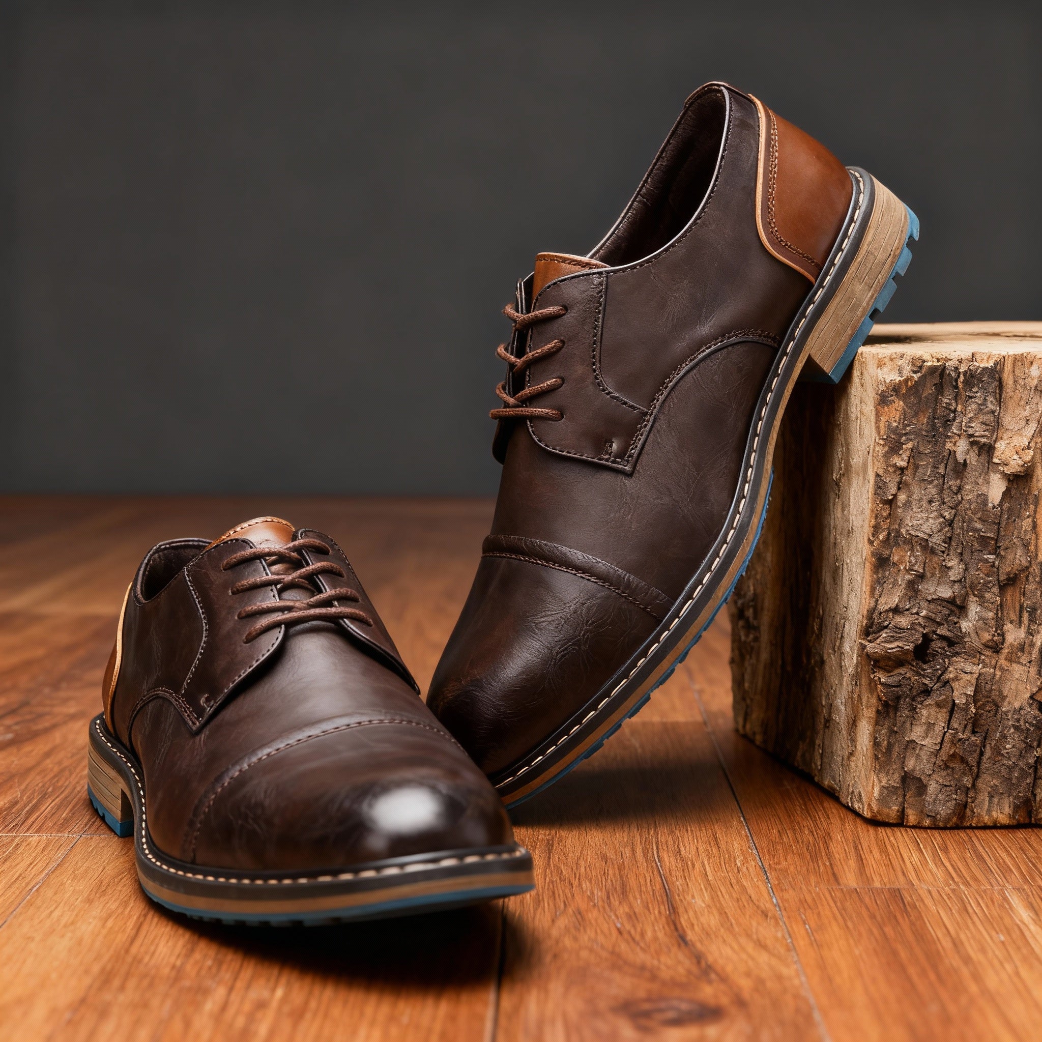 DERBIES MARLOWE CON PUNTA DE CABEZA