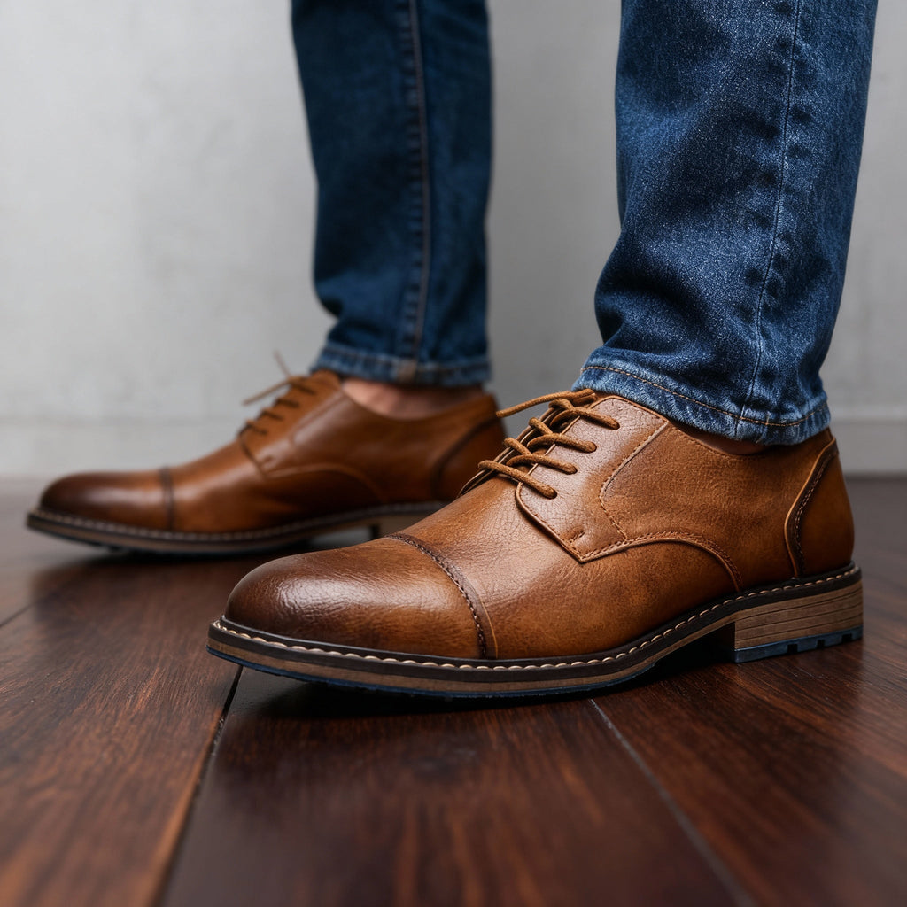 DERBIES MARLOWE CON PUNTA DE CABEZA
